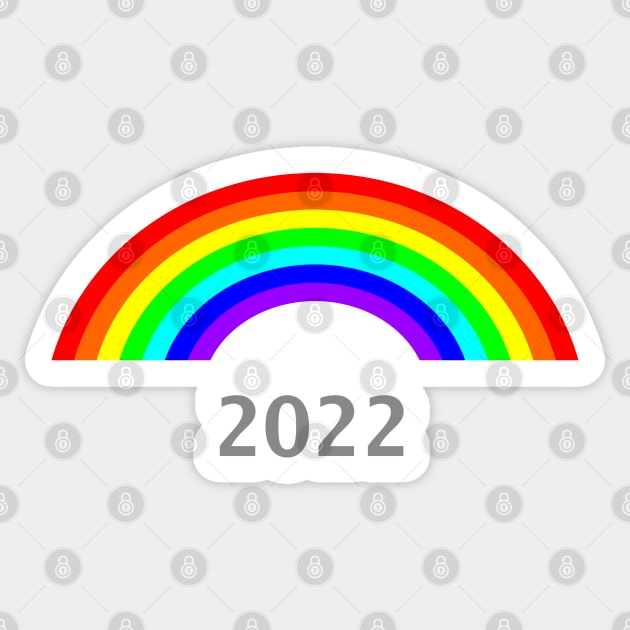 Rainbow Chrome 2022 Sticker by ellenhenryart